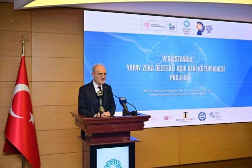 Veri İstanbul: Yapay Zeka Destekli A&ccedil;ık Veri K&uuml;t&uuml;phanesi projesi tanıtıldı
