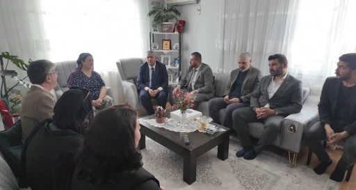 Veysel Şahin Bayındır&rsquo;da ziyaretlerde bulundu
