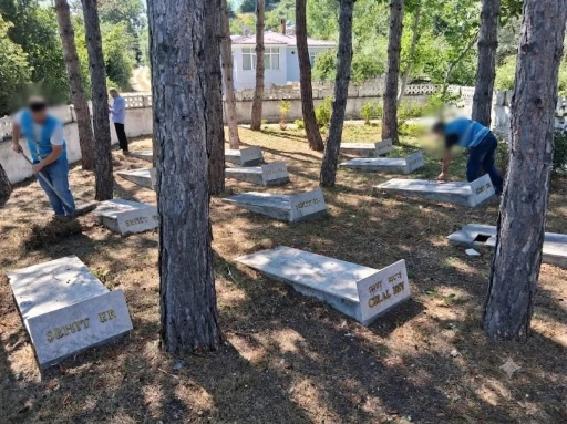Vezirk&ouml;pr&uuml;&rsquo;de 15 Temmuz&rsquo;da şehitlikte anlamlı &ccedil;alışma
