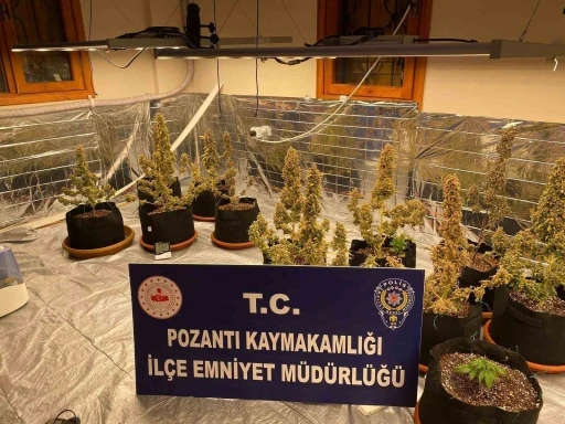 Villada uyuşturucu yetiştirmişler: Torbacı &rsquo;sevgililer&rsquo; yakalandı, 4 kilo uyuşturucu ele ge&ccedil;irildi
