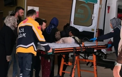 Villanın merdivenlerden d&uuml;şen 1 yaşındaki &ccedil;ocuk ağır yaralandı
