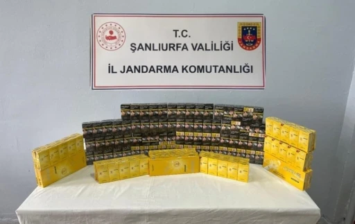 Viranşehir’de 2 bin 816 paket gümrük kaçağı sigara ele geçirildi
