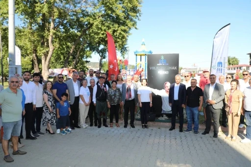 Volkan Konak&rsquo;ın adı Edremit&rsquo;te yaşatılıyor
