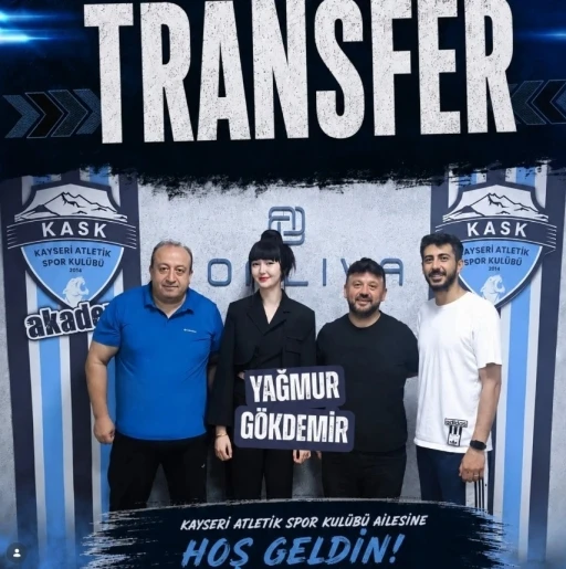 Yağmur G&ouml;kdemir yeniden Kayseri Atletikspor&rsquo;da
