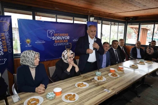 Yahyalı’da Halkla Buluşma Toplantısı’na yoğun ilgi
