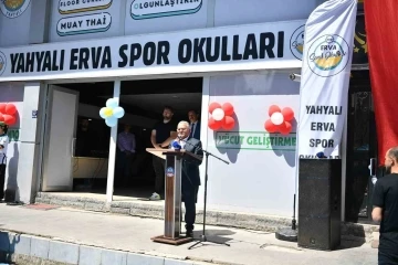 Yahyalı Erva Spor Okulları açıldı
