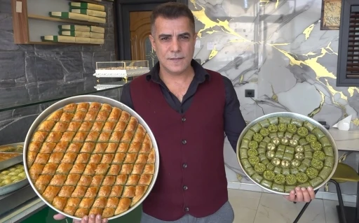 Yaklaşan Ramazan ayı &ouml;ncesi baklava talepleri arttı
