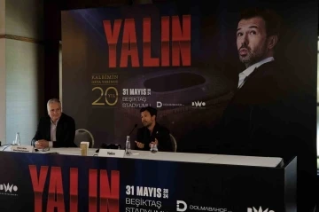 Yalın 20. sanat yılını 40 bin kişiyle kutlayacak
