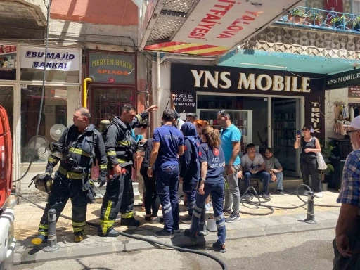 Yalova’da çatı katı yangını

