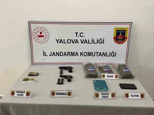 Yalova&rsquo;da uyuşturucu operasyonunda 1 tutuklama
