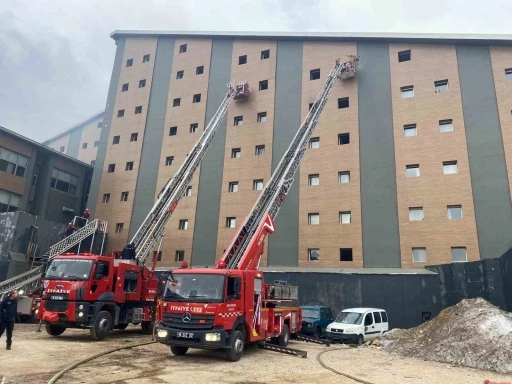 Yanan otelden ilk açıklama geldi
