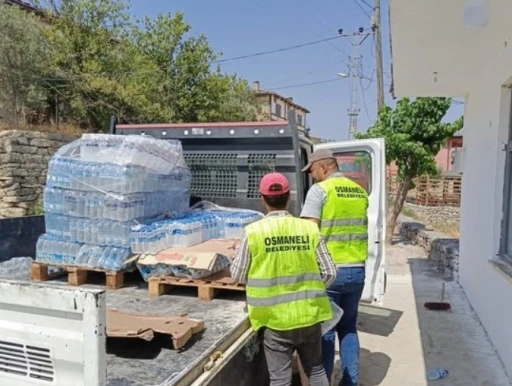 Yangın felaketinin ardından dayanışma örneği
