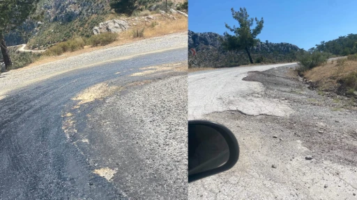 Yangının &Uuml;zerinden 5 Yıl Ge&ccedil;ti Yollar Hala Berbat