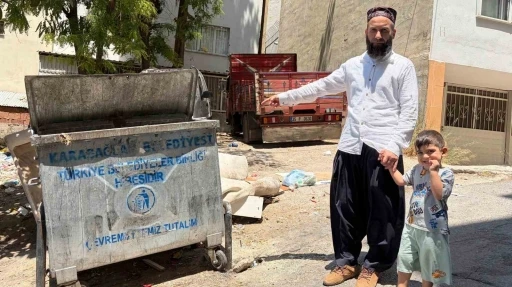 Yanlışlıkla &ccedil;&ouml;pe atılan servet, mahalle konteynerinden &ccedil;ıktı
