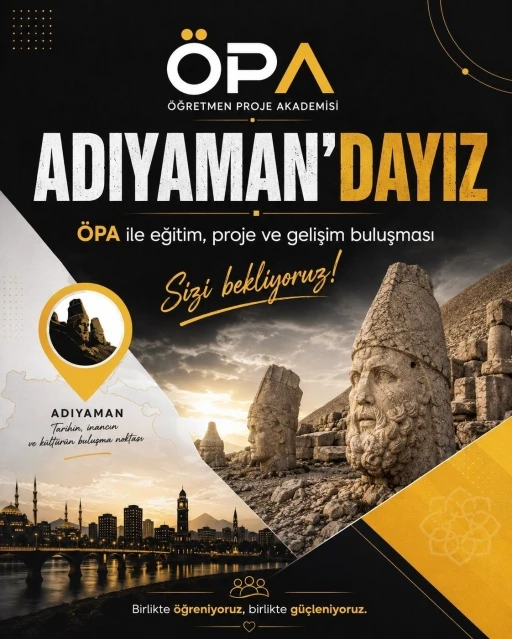 Yapay zeka destekli proje eğitimi Adıyaman&rsquo;da yapılacak
