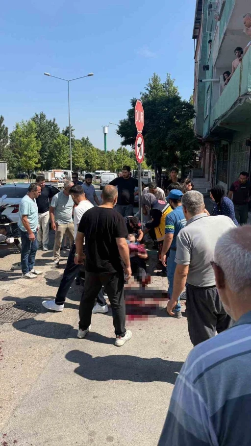 Yaralı babanın zor anları: "Oğlum sakın &ouml;lme"
