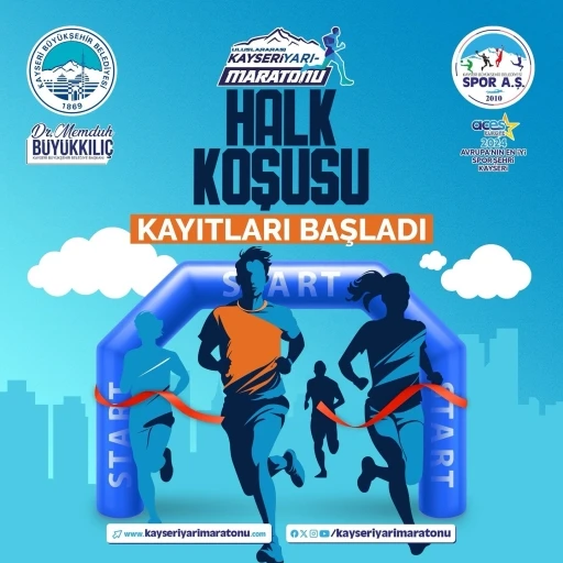 Yarı maratonun halk koşusuna kayıtlar başladı
