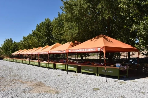 Yarışlar Kenti Magnesia’da Tarihi Köy Pazarı hazırlığı
