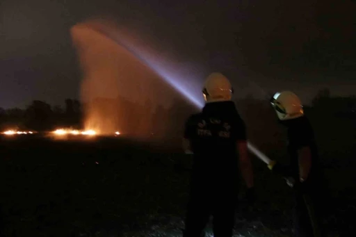 Yasak ve cezaya rağmen anız yakıyorlar
