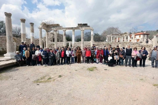 Yaşlılar Haftası Muğla&rsquo;da keyifli bir geziyle kutlandı