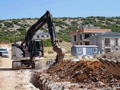 Yatağan&rsquo;da yeni yerleşim birimine kanalizasyon hizmeti
