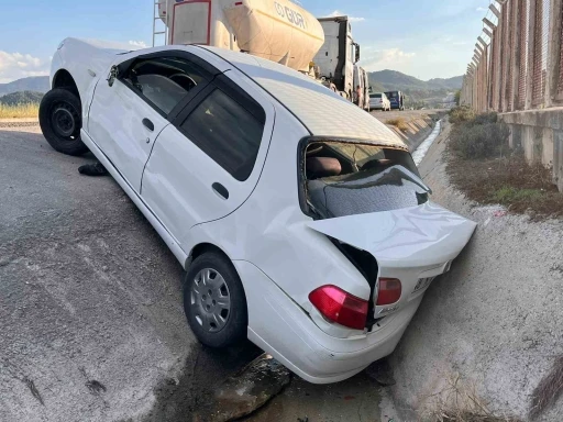 Yatağan-Milas Karayolu&rsquo;nda kaza: 1 yaralı
