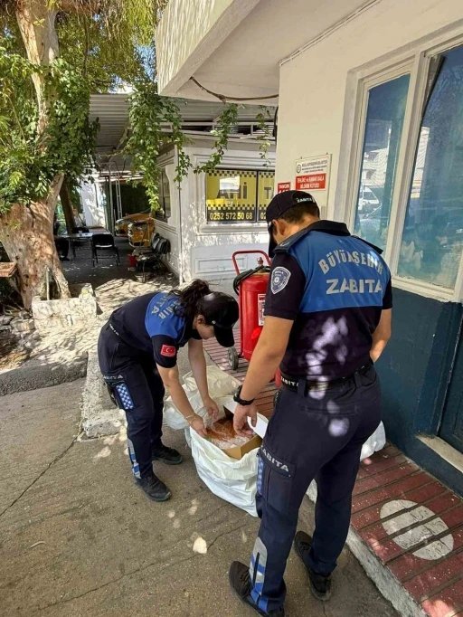 Yatağan Otogarı’nda etiketsiz 60 kilogram et ele geçirildi
