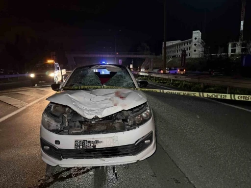 Yaya ge&ccedil;idine 20 metre mesafede kaza: 1 &ouml;l&uuml;
