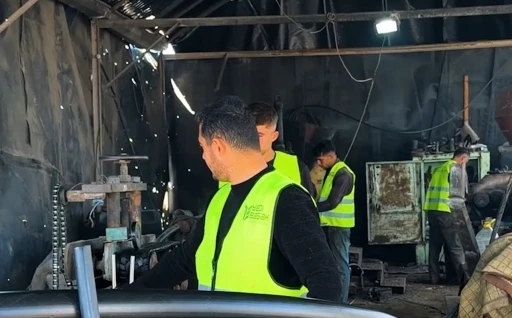 Yedi Başak&rsquo;tan Gazze&rsquo;de su altyapısına kalıcı &ccedil;&ouml;z&uuml;m: Binlerce aileye ulaşan su kaynağı
