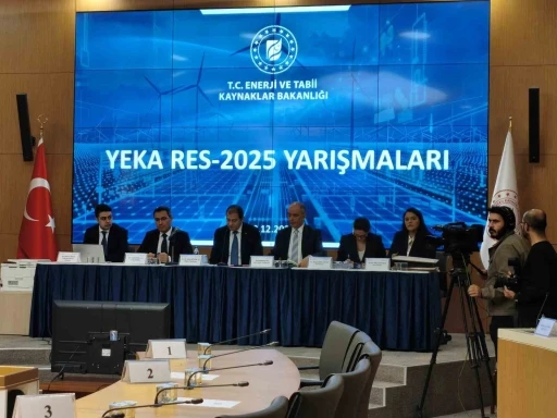 YEKA RES-2025 Yarışmaları tamamlandı: 6 bölge için teklifler belli oldu
