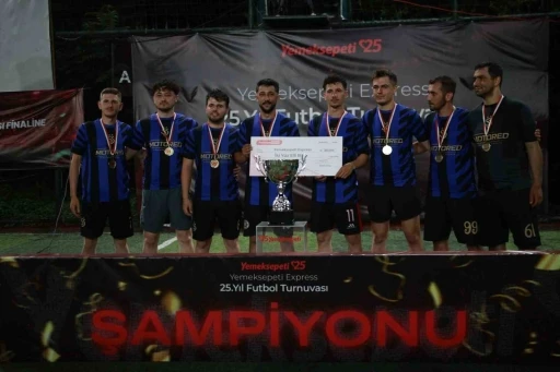 Yemeksepeti Express 25. Yıl Futbol Turnuvası&rsquo;nın şampiyonu belli oldu
