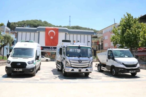 Yenipazar Belediyesi araçlarına kavuştu
