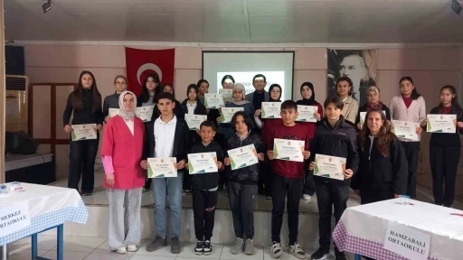 Yenipazar&rsquo;da Ortaokullar Arası İklim M&uuml;nazarası d&uuml;zenlendi
