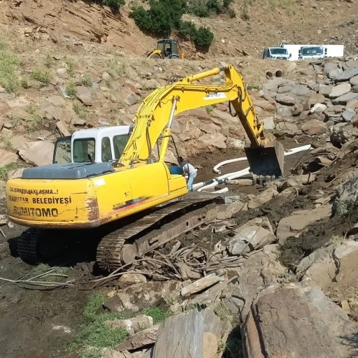 Yenipazar Koyunlar’da çalışmalar devam ediyor
