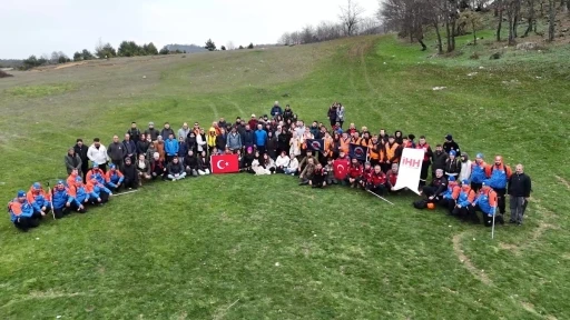 Yenişehir&rsquo;de doğa y&uuml;r&uuml;y&uuml;ş&uuml; b&uuml;y&uuml;k ilgi g&ouml;rd&uuml;
