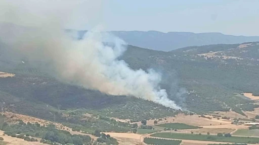 Yenişehir’deki yangının gücü azaldı
