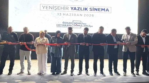 Yenişehir Yazlık Sineması 13 yıl sonra t&ouml;renle a&ccedil;ıldı
