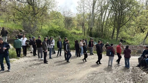 Yeşillikler beldesi Tut il&ccedil;esinde doğa y&uuml;r&uuml;y&uuml;ş&uuml;

