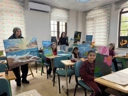 Yeşilyurt Belediyesi&rsquo;nden &ccedil;ocuklara sanat dolu bir yolculuk
