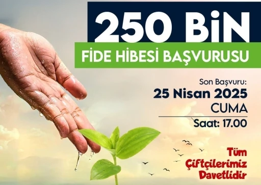 Yeşilyurt Belediyesi’nden zirai donun vurduğu çiftçiye fide desteği
