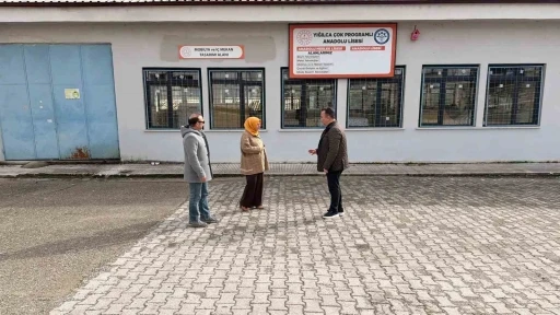 Yığılca&rsquo;da okulun fiziki şartları g&uuml;&ccedil;lendiriliyor
