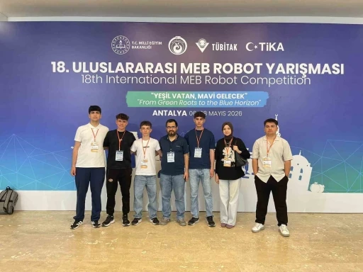 Yıldırım Ticaret MTAL&rsquo;den Uluslararası MEB Robot Yarışması&rsquo;nda b&uuml;y&uuml;k başarı
