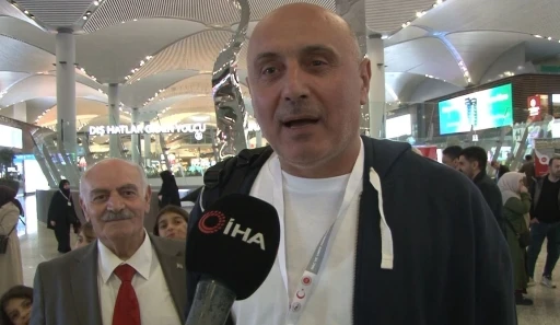 Yılın ilk hacı adayları İstanbul Havalimanı&rsquo;ndan kutsal topraklara uğurlandı
