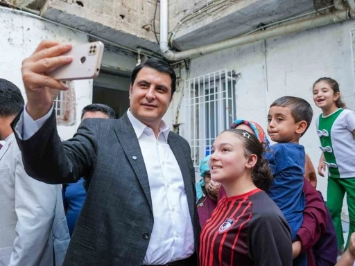 Yılmaz&rsquo;dan 3 mahalleye ziyaret
