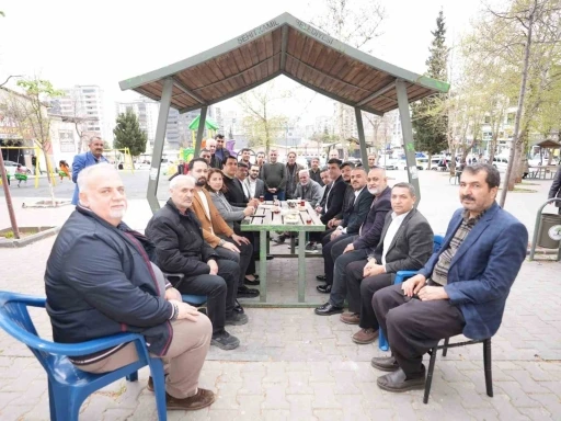 Yılmaz&rsquo;dan &Ccedil;ıksorut ve Umut mahallesine ziyaret
