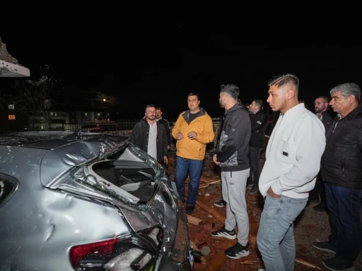 Yılmaz&rsquo;dan fırtına mağdurlarına 20 bin TL&rsquo;lik destek m&uuml;jdesi
