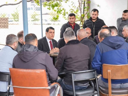Yılmaz’dan kurum içi ziyaretler
