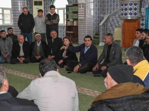 Yılmaz&rsquo;dan yerinde hasar tespiti
