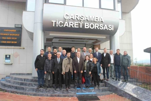Yılmaz: &quot;Çarşamba’nın ekonomik potansiyelini artırmak için iş birliğine hazırız&quot;
