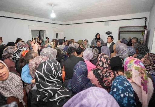 Yılmaz, Şirinevler&rsquo;de kadınlarla bir araya geldi
